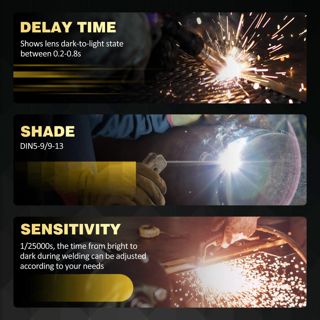 Welding helmet - specs