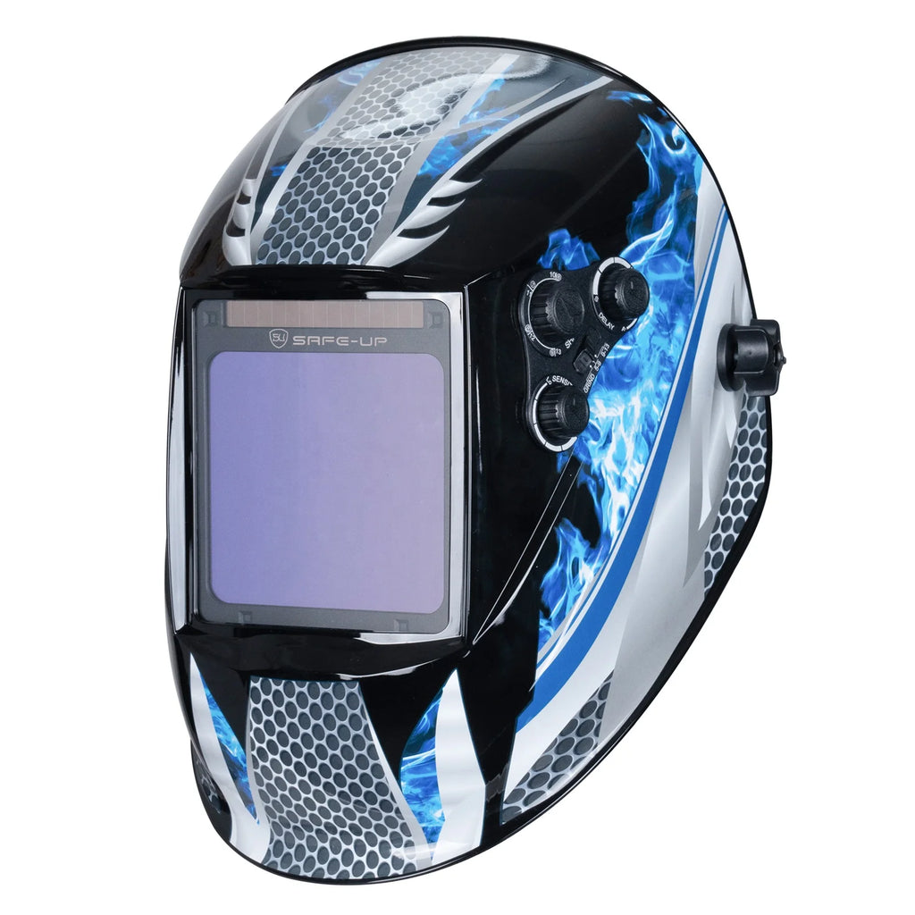 Welding helmet - side